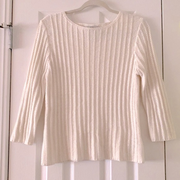 🎉HP🎉Jones Wear Petite Sport 3/4 Sleeve Sweater - Picture 7 of 16